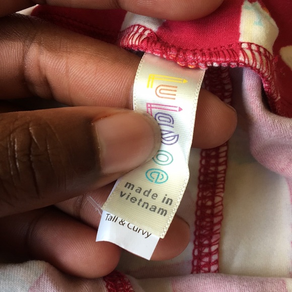 Milkshake LuLaRoe Tall & Curvy Leggings - Picture 2 of 4